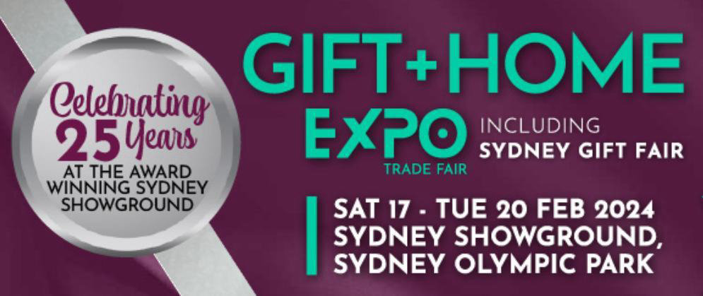 2024 年 2 月第 46 届澳大利亚悉尼礼品及家庭用品展览 会 GIFT + HOME EXPO